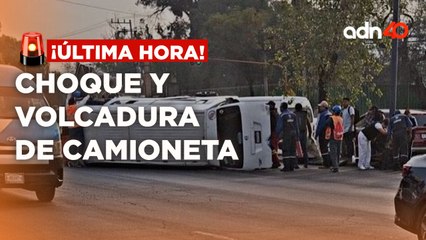 ¡Última Hora! Fuerte accidente vial en la avenida Gustavo Baz
