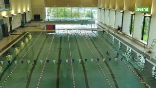 Visite de la nouvelle piscine d'Athus qui ouvre ce lundi 13 mai 2024