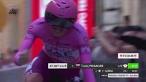 Cycling - Giro d'Italia 2024 - Tadej Pogacar wins stage 7 and Time Trial in front of Filippo Ganna, he knocks out the Giro !