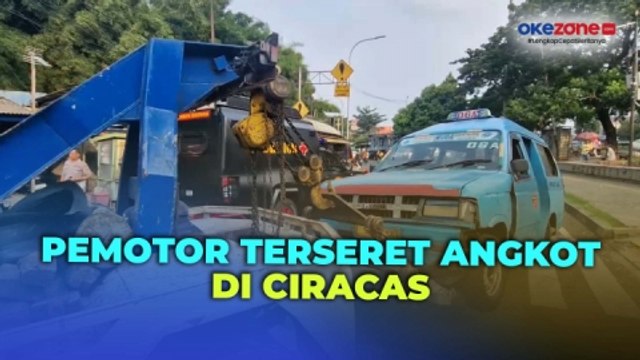 Sopir Mabuk, Angkot Ugal-Ugalan Tabrak Sejumlah Kendaraan di Ciracas