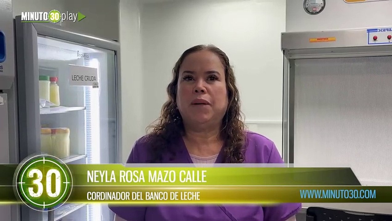 Cumple 10 años el Banco de Leche Humana del Hospital General de Medellín; 9.115 bebés han recibido donación de leche materna