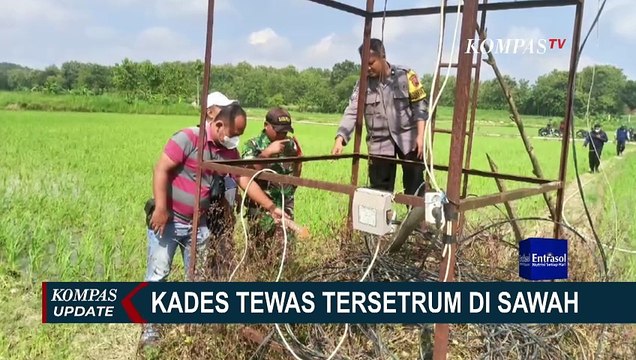 Warga Blora Temukan Kades Tewas Tersetrum Listrik Aliran Pompa di Sawah
