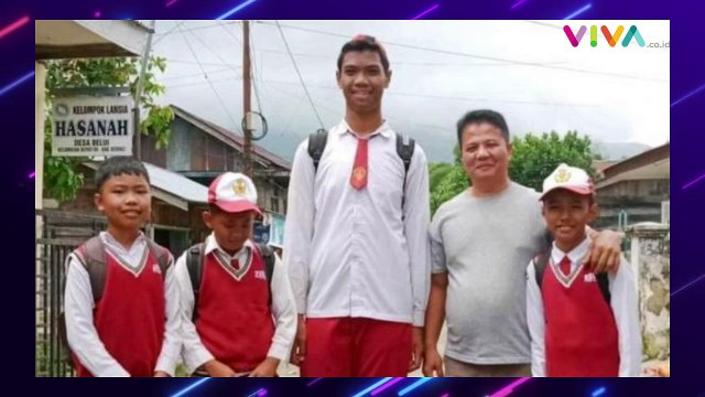 Sagil, Siswa SD Tertinggi di Dunia Asal Kerinci Jambi