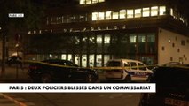 Paris : deux policiers blessés dans un commissariat