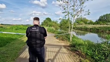 Emergency services on the scene of a serious incident at the Embankment in Wellingborough