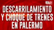 Dos trenes chocaron en Palermo: hay al menos 60 heridos y activan alerta roja en hospitales