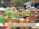Cultores trujillanos llegaron a Caracas para participar en el Festival Mundial Viva Venezuela