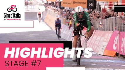 Giro d'Italia 2024 Stage 7 Highlights 🚴‍♂️ | Pogacar's Thrilling Win in Foligno-Perugia Time Trial