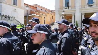 800 vigili in più per Roma, il sindaco dà loro il benvenuto in piazza del Campidoglio