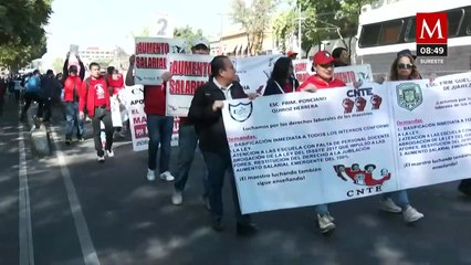CNTE amenaza con paro este 15 de mayo, aseguran se puede evitar si AMLO cumple peticiones