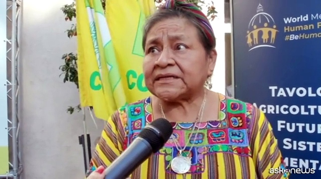 Rigoberta Menchu: "Senza qualit? della vita impossibile parlare di pace"