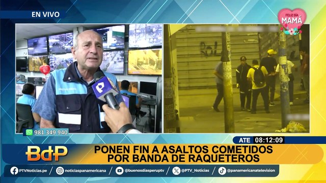 Golpe a la delincuencia en Ate: capturan a banda de raqueteros que sembraba el terror en la zona
