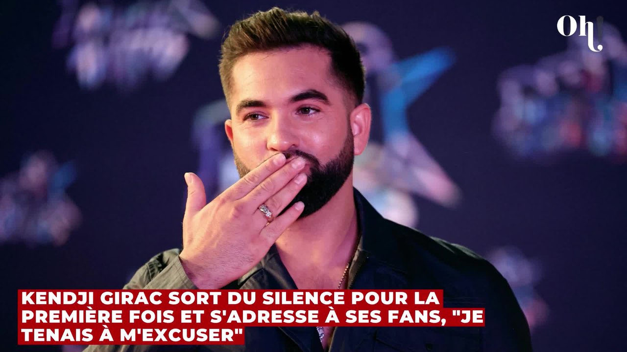 Kendji Girac sort du silence pour la première fois et s'adresse à ses fans, "je tenais à m'excuser"