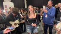 Video Eurovision 2024, Angelina Mango canta 