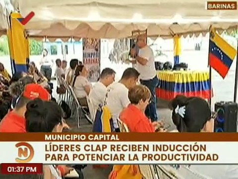 Barinas | Líderes CLAP reciben formación en aras de fortalecer el desarrollo productivo regional
