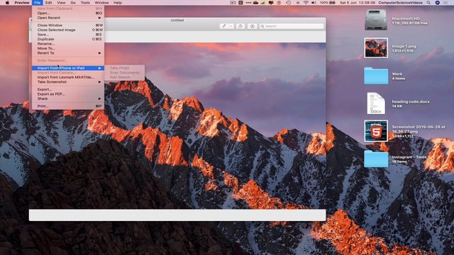 How to TAKE Screenshots On a Mac Using Preview - Basic Tutorial | New