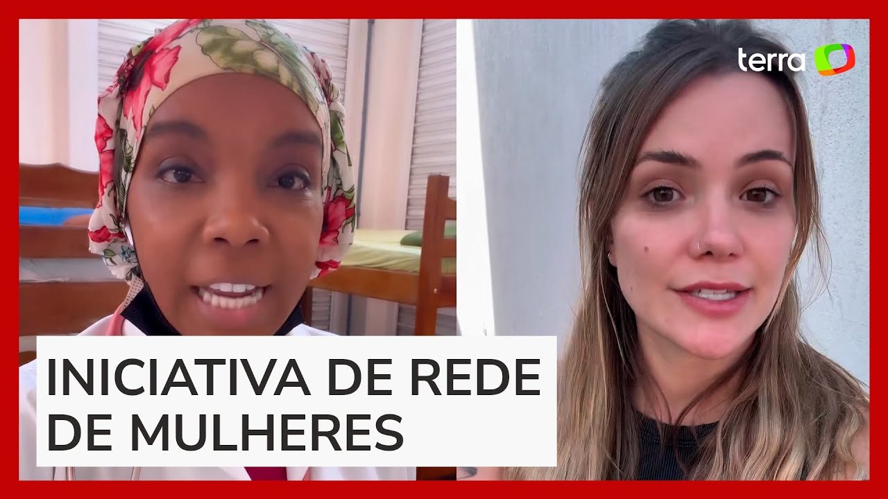Ex-BBBs Thelma Assis e Marcela Mc Gowan divulgam abrigo destinado para mulheres e crianças no RS