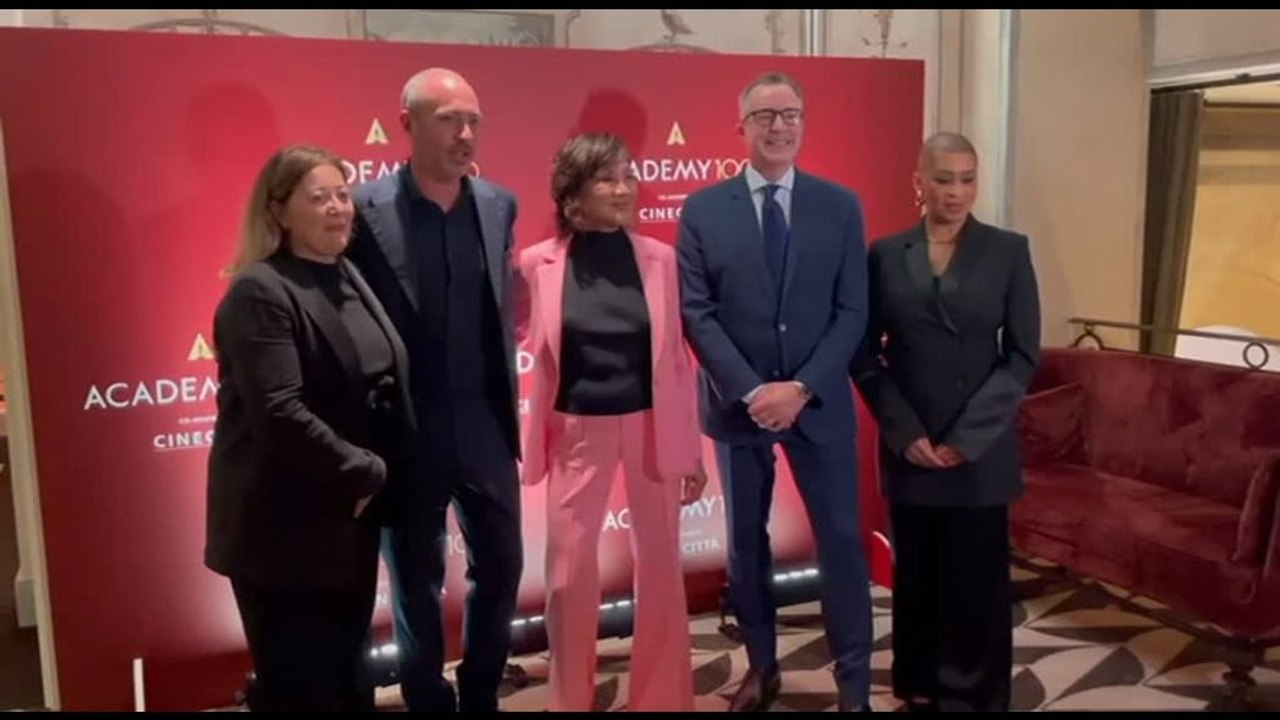 A Roma lancio di Academy100, campagna globale per 100 anni degli Oscar