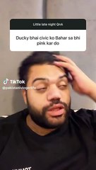 Ducky bhai short QNA video_______guard kuu ni rakhtey sath____