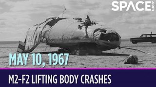 OTD In Space – May 10: M2-F2 Lifting Body Crashes