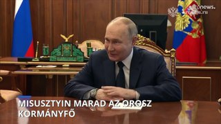 Misusztyin marad az orosz kormányfő