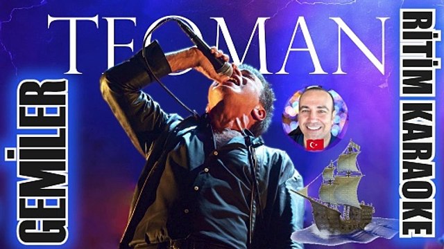 Gemiler - Teoman ✩ Ritim Karaoke Orijinal Trafik (Türkçe Rock)