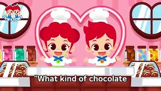 Magical Chocolate The Sweetest Valentine’s Day Gift- Funny Kids Songs JunyTony