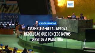 Assembleia-Geral da ONU aprova novos direitos para a Palestina e relança pedido de adesão