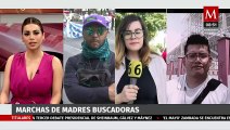 Madres buscadoras protestan en Michoacán, piden atención de las autoridades