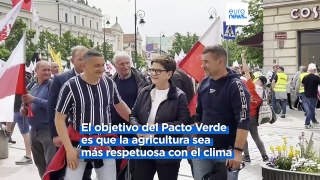 Miles de agricultores y mineros protestan en Polonia contra el Pacto Verde de la UE
