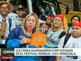 Cultores guariqueños se movilizan a Caracas para participar en el Festival Mundial Viva Venezuela