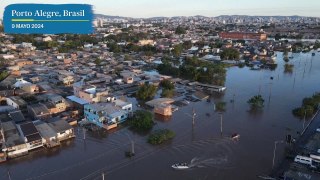 Inundaciones en Porto Alegre