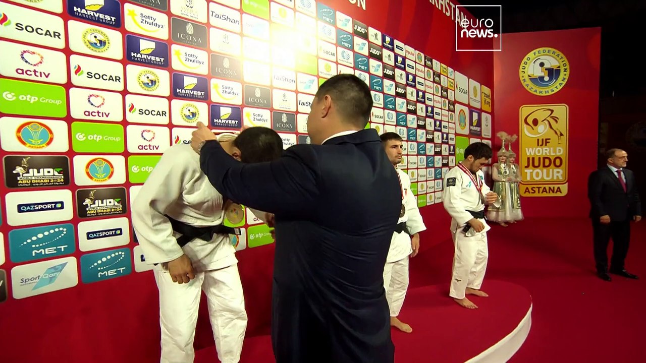 Spektakulärer Auftakt in Astana: Judo Grand Slam in Kasachstan