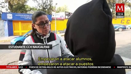 Download Video: Detienen a 9 personas por los hechos ocurridos en CCH Naucalpan