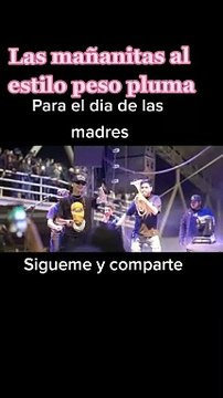 ¡Peso Pluma sorprende a las mamás en su día con Las Mañanitas !