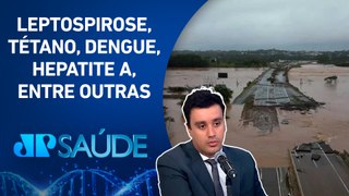 Enchentes no RS: Pessoas nas regiões do desastre estão suscetíveis a doenças | JP SAÚDE