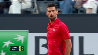 Rome - Djokovic sans souci face à Moutet