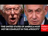 JUST IN: Bernie Sanders Slams Netanyahu, Demands Suspension Of Aid Until Israel Withdraws From Gaza