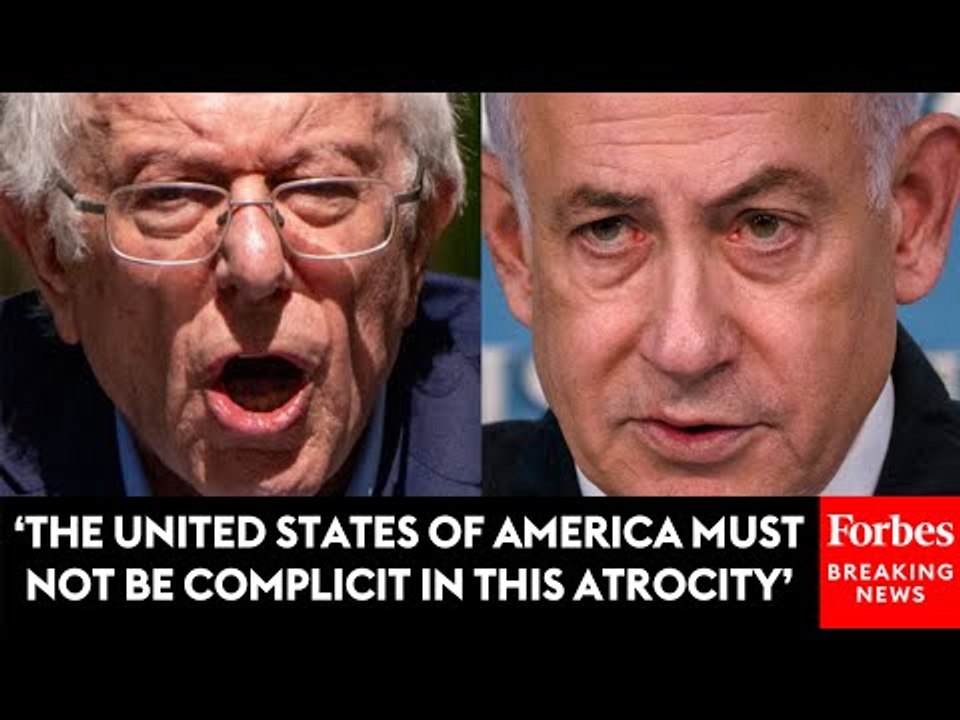 JUST IN: Bernie Sanders Slams Netanyahu, Demands Suspension Of Aid Until Israel Withdraws From Gaza