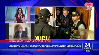 Juan Carlos Liendo sobre retiro de policias del EFICCOP: 