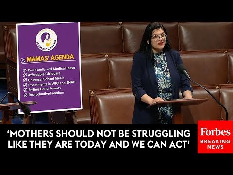 Rashida Tlaib Leads 'Congressional Mamas Caucus' To Demand Help For U.S. Mothers