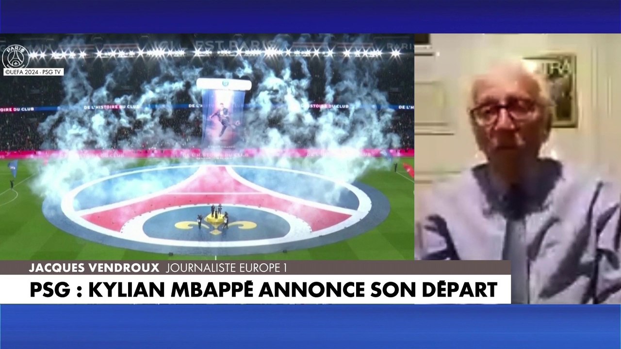 Jacques Vendroux : «Le Paris Saint-Germain et le championnat de Ligue 1 perdent leur meilleur joueur.»