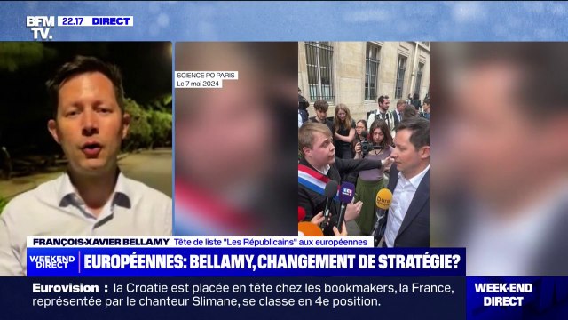 Blocage pro-Palestine de Sciences Po: Nos universités n'appartiennent pas à l'extrême-gauche , affirme François-Xavier Bellamy (LR)