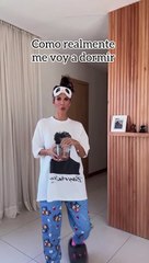 Silvina Escudero mostró cómo se viste para ir a la cama con .mp4