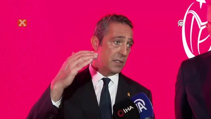 Fenerbahçe Kulübü Başkanı Ali Koç'tan Voleybol Federasyonuna övgü!