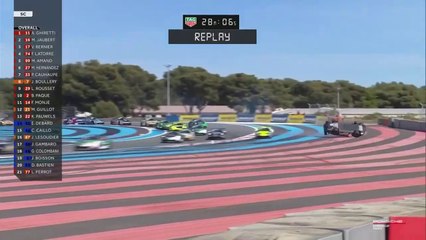 Porsche Carrera Cup France 2024 Paul Ricard Race 1 Start Perrot Flips