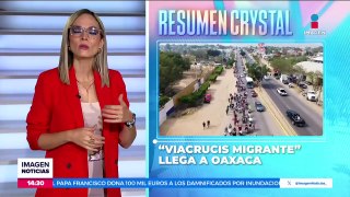 Viacrucis Migrante llega a Oaxaca