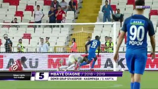 Gol Kralı Mbaye Diagne (2018-2019) _ Tüm Goller _ Trendyol Süper Lig