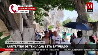 Denuncian que el anfiteatro de Tehuacán, Puebla, se encuentra saturado