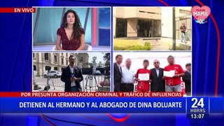 Nicanor Boluarte: Ministros llegan a Palacio tras detención del hermano de la presidenta